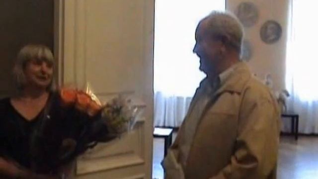 Открытие персональной выставки Иннесы Помеловой, "Стрелец - Знак Огня", в СИХМ, 24 мая 2012г.