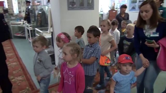 Дошкольники побывали на экскурсии в музее УМВД России по Тюменской области