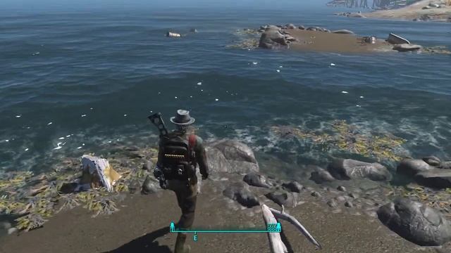 Going on a fishing trip in Fallout 4 : Creepy Croup Manor