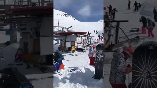 Ужас в Гудаури  Грузия
