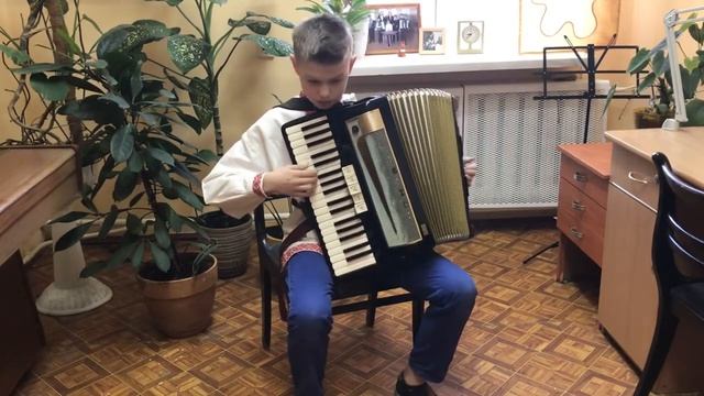 Козлов Егор (номинация "Аккордеон", 4-я возрастная категория)