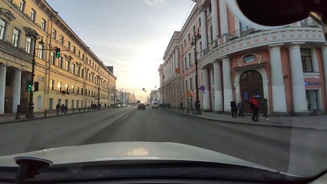 2020.02.15. Погода Петербург. 09:26. +1°. Часть 2. Большая поездка.