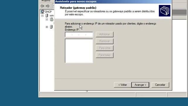 Windows Server 2008 - Aula 06 - Configuração do Servidor DHCP