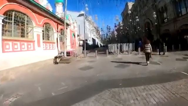 Москва Кремль🍁🍂Moscow Никольская улица. Октябрь-2021.(2-часть)