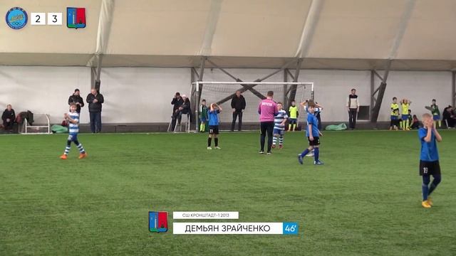 Обзор + интервью СШОР Лидер-2 2013 2x3 СШ Кронштадт-1 2013