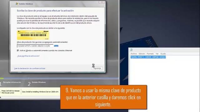 instalar windows server 2008