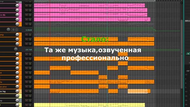 Улучить звучание аранжировки. Аранжировки на заказ