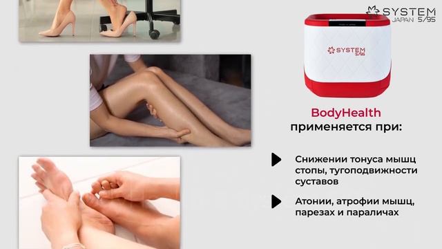 BodyHealth - ультрасовременное японское оборудование для ухода за здоровьем ног.