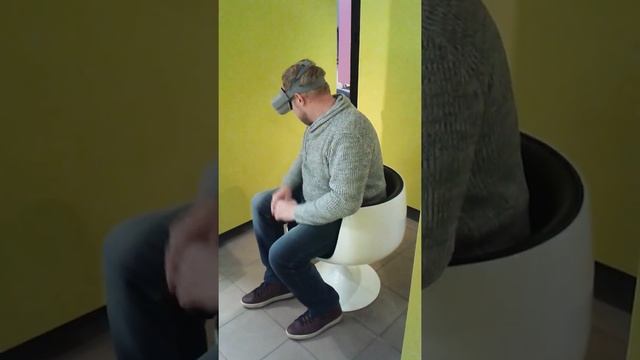 Тест VR-стенда в музее "Самара Космическая"