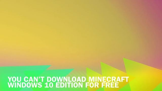 How to get Minecraft windows 10 edition 100% free