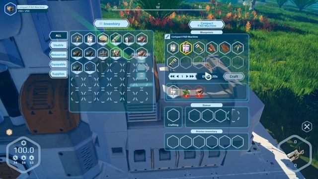 Planet Nomads PC Gameplay 1440p Part 2 - Generator