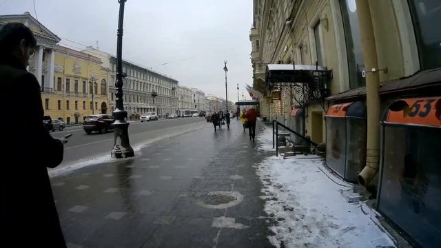 Прогулка по Невскому проспекту 13.03.2019 || Walk through Nevskii prospekt 13.03.2019
