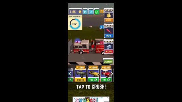 Играем в Car crusher  (Автомобильная дробилка)