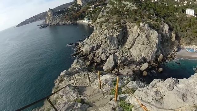 Семеиз. Панорамы со скалы Диво. Гора Кошка.