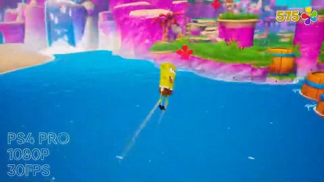 SpongeBob SquarePants: Battle for Bikini Bottom - Rehydrated - PS4 PRO vs PC Steam (Comparison)