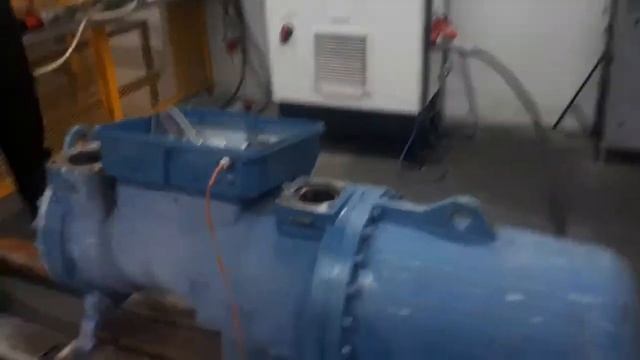 CXH52-125-372Y Frascold Vidalı Kompresör Testi & CXH52-125-372Y Frascold  Screw Compressor Test