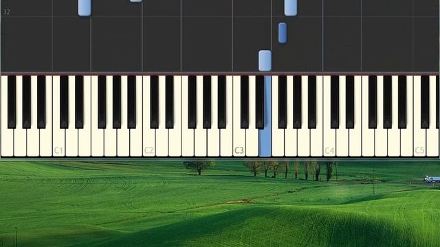 Aria of Sadko [Piano tutorial by Synthesia]