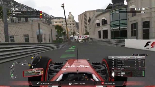 F1 2016 - IOS League Season 2: Monaco