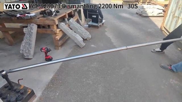 YT-828073 18V Impact Wrench 34'' Dismantling 2200Nm 30s#yato#hand tools#power tools#Cordless brus