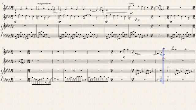 Lullaby in Silver and Blue