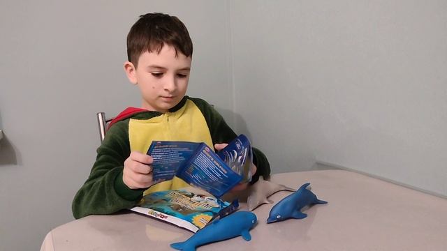 Распаковка коллекции "Повелители океанов" #Сбабам #Sbabam #дельфины