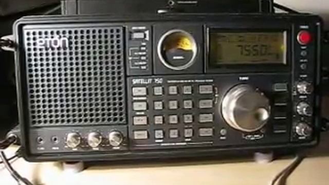 All India Radio 7550 kHz. 11.1.2012.