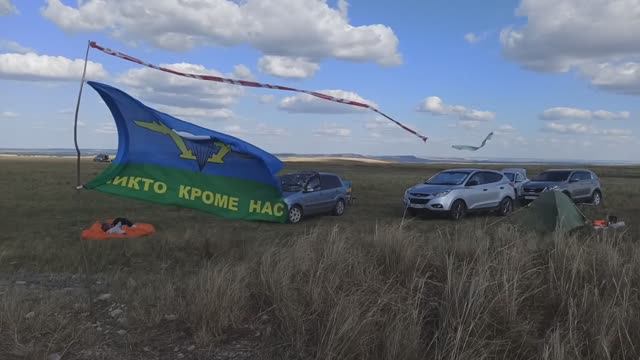 Танец в небе в день ВДВ