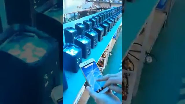 6X18W RGBWUV battery effect lights