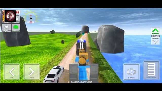 TRUCK Truck For Heavy Mechinery Cargo Itam Generator Level 22