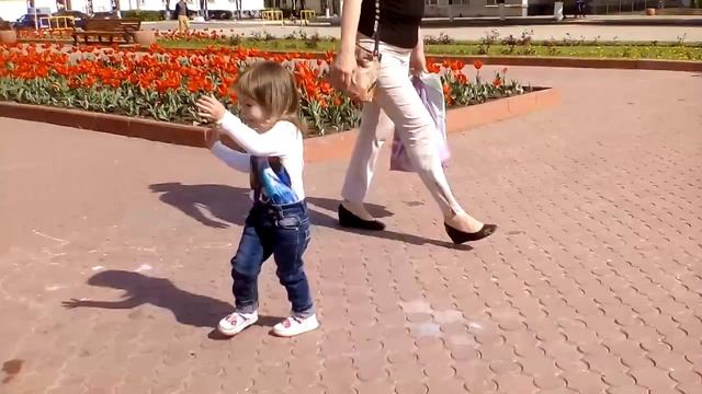 Прогулка по площади города