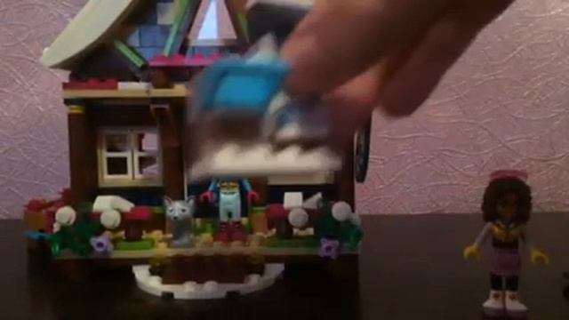 Обзор набора LEGO Friends шале 1 часть