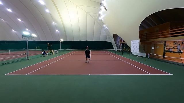 Гений Тенниса vs Сергей Ломов. Бамос 2А, 1/2 доп. турнира. 07.02.21