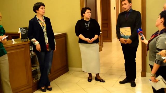 Открытие выставки "Свет веков" Витражи XIII-XIX вв. из частной коллекции (Москва)