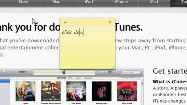 How to get Itunes for your mac or Windows!