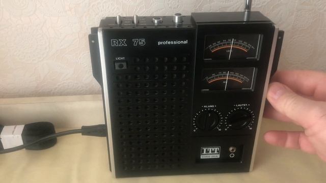 Broadcast Receiver . ITT RX 75 Professional. Germany(Sale,USD)