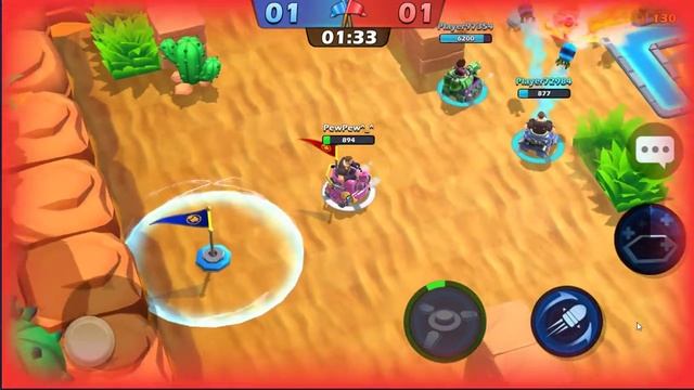 Good iphone games: Dank Tanks - Fight For Flag