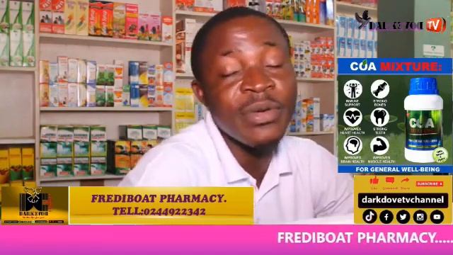 FREDIBOAT PHARMACY     TELL 0244922342