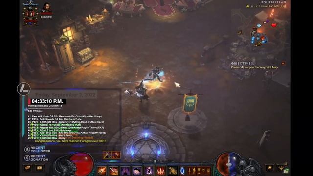 D3 02Sept2022 NA- Season 27 Cold Strafe Impale No Generator No Augments GR Push 120 & 122