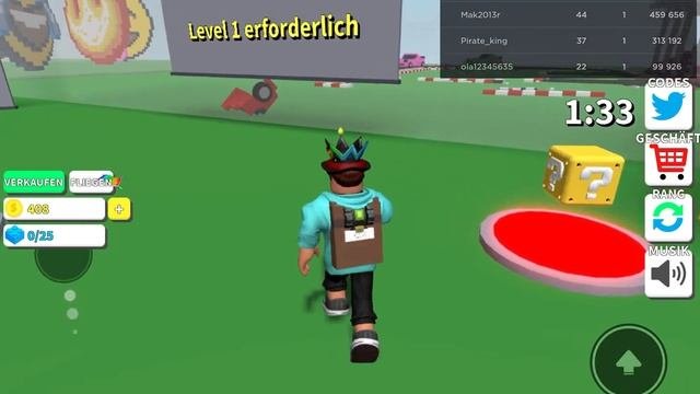 Взорвал строительный кран в Roblox
