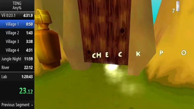 The Emperor's New Groove (PC) - Village 1 Any% Speedrun in 47.800 seconds