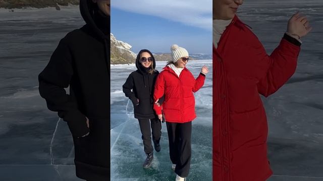 Отзыв: тур на лед Байкала #авторскийтур #байкал #baikal #путешествиепороссии #ледбайкала #туризм