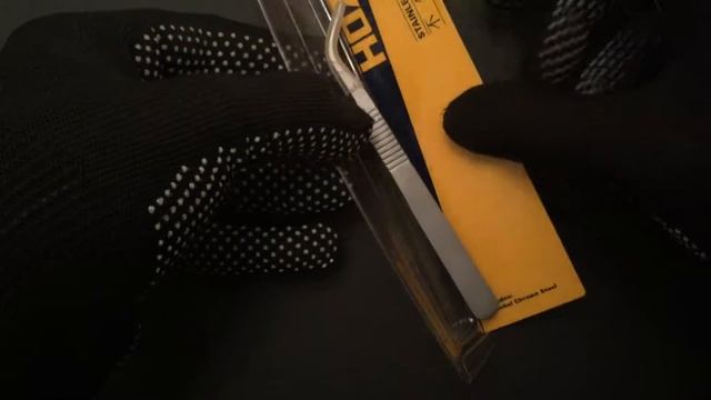 HOZAN P-8915 CURVED TWEEZER - Gearbest