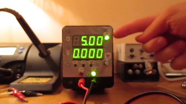 Home made programmable power supply LUB115, 5V / 1A