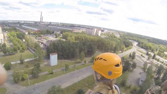Прыжки с верёвкой в Бобруйске 13 августа Оля Майзус