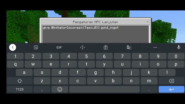 Tutorial Cooldown give item Npc 1.19 execute as,at?