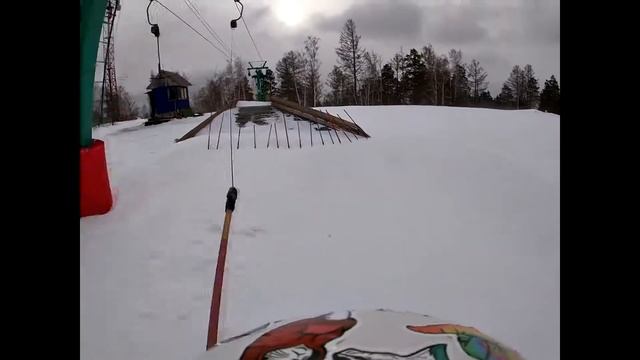 Падение со сноуборда