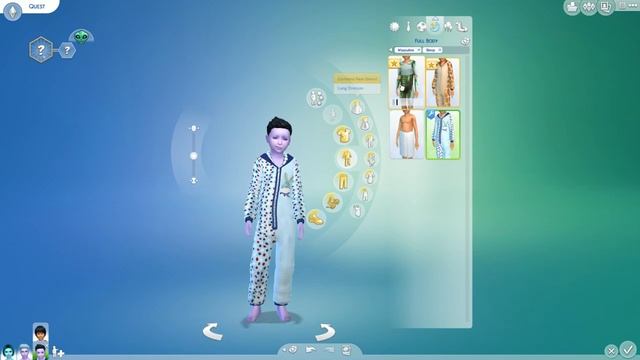 Sims 4 - 1/19/2017 - New Family for Upcoming Sims Soap Opera - Half Alien