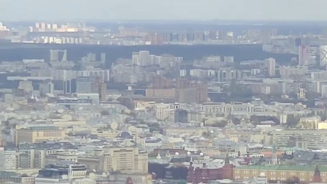 360° View of Moscow from the Federation Tower, Moscow City