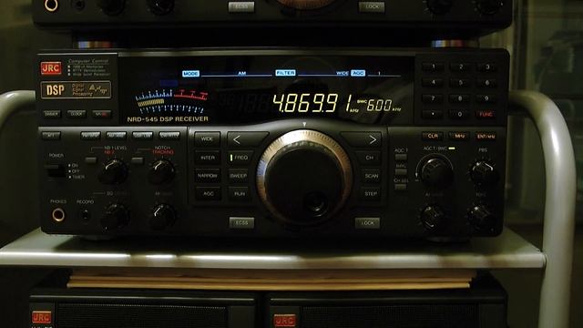 4870kHz RRI (Radio Republik Indonesia) Wamena / JRC NRD-545