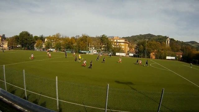 Allievi Urbania - Azzurra: Atteggiamento aggressivo sul rinvio avversario , recupero e traversa